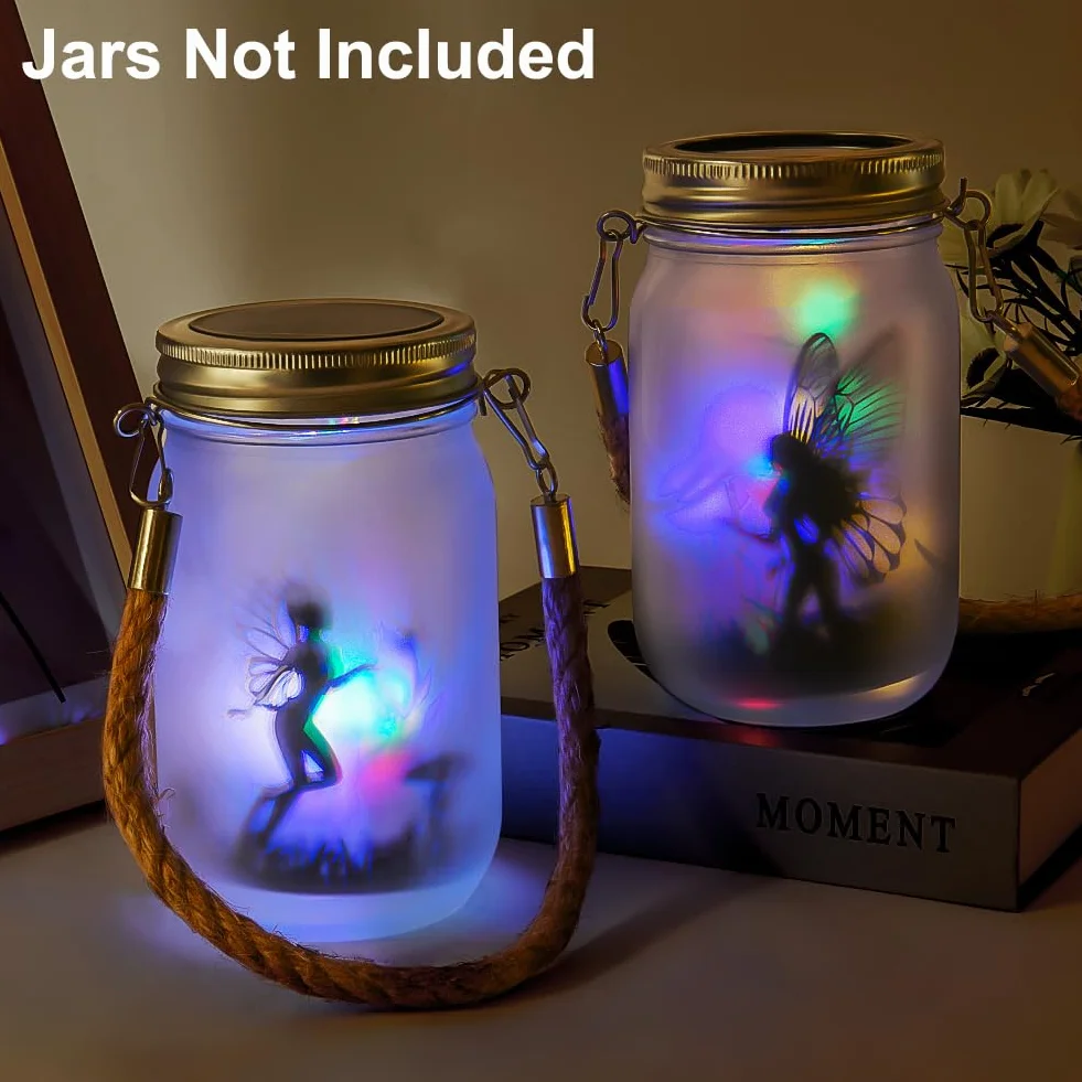 Solar Lights części zamienne, 3 x średnica 7,5 cm, panel solarny LED, wodoszczelność IP44, zamiennik do ogrodu, latarni, patio, oświetlenia, 2 m, ciepła biel, łańcuch świetlny "zrób to sam"