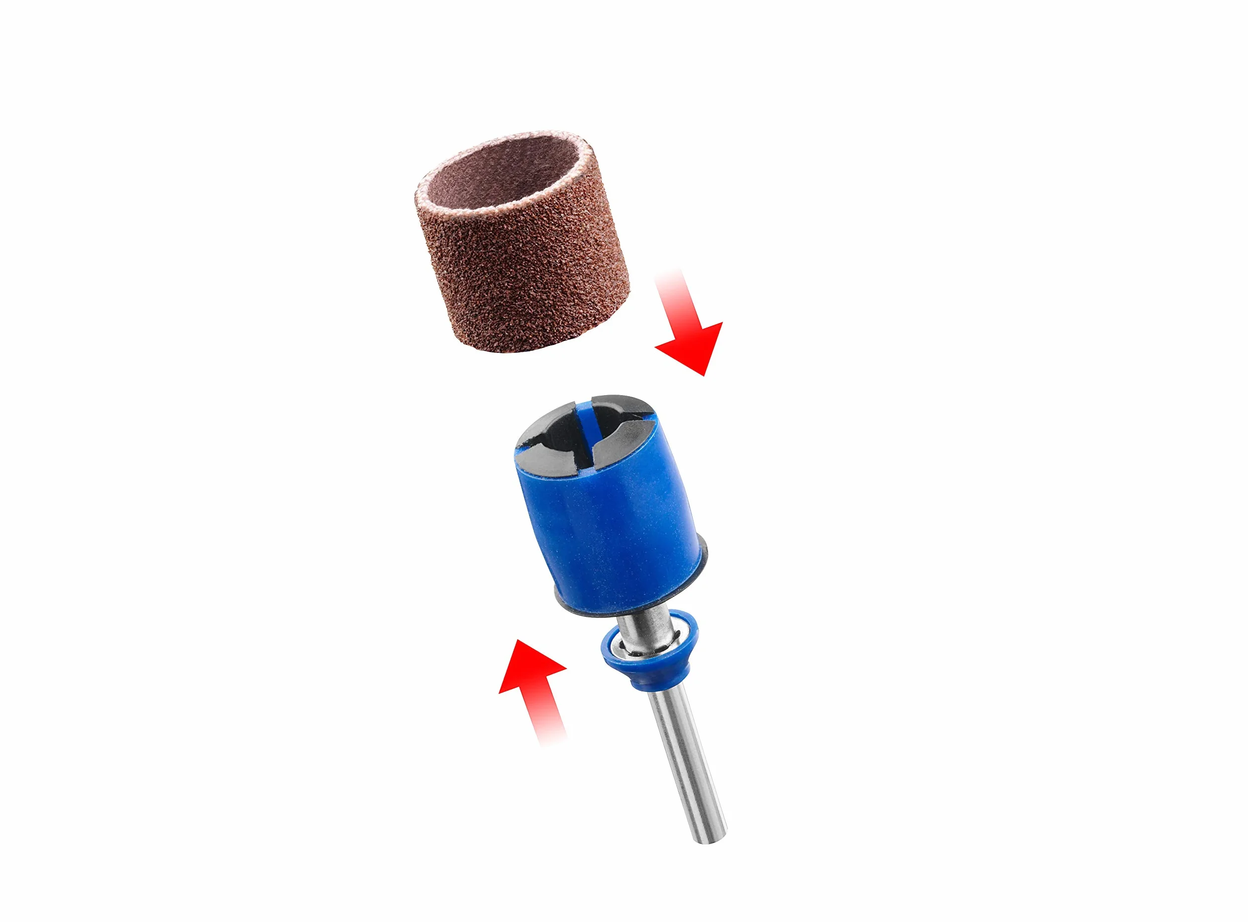 Dremel Sc407 Ez Speedclic Taśmy Szlifierskie, Wielokolorowy, 13 mm