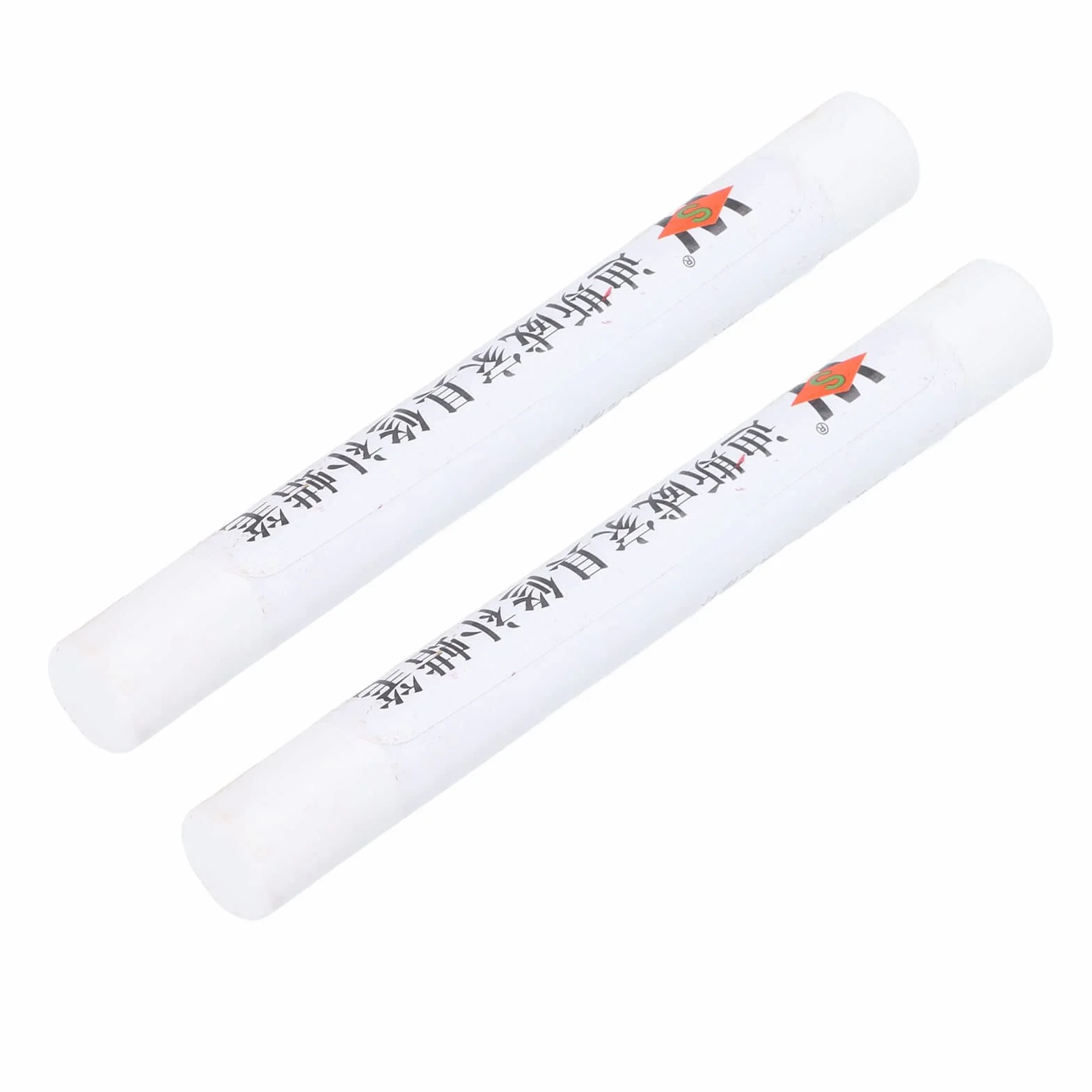 2 szt. Farba do Mebli Naprawa Podłóg Kredka Naprawa Drewna Wypełniacz Woskowy Stick Scratch Patch Pisak z farbą Kompozytowy materiał do Naprawy Drewna Wosk do Drewna, Plam, (Biały)