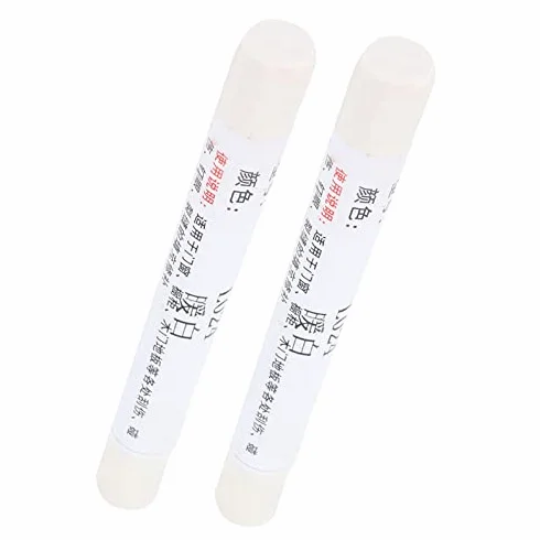 2 szt. Farba do Mebli Naprawa Podłóg Kredka Długopis Quick Wax Patch Retusz Kredki do Materiału Drewniane Dziurki Naprawa Lakieru do Mebli Kredka Naprawa Mebli Kredki Kompozyt
