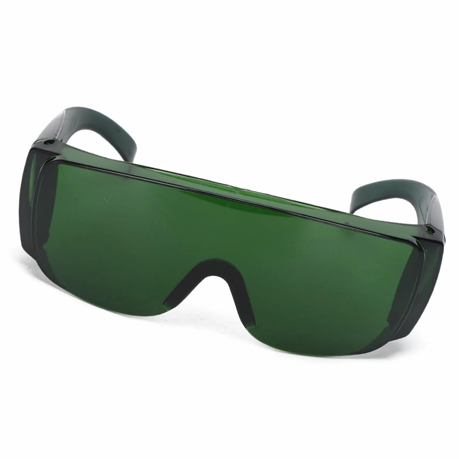 Okulary Ochronne do Grawerowania Laserowego, długość Fali 405-1064 Nm, Filtr światła 80%, Zielony/czerwony (GREEN)