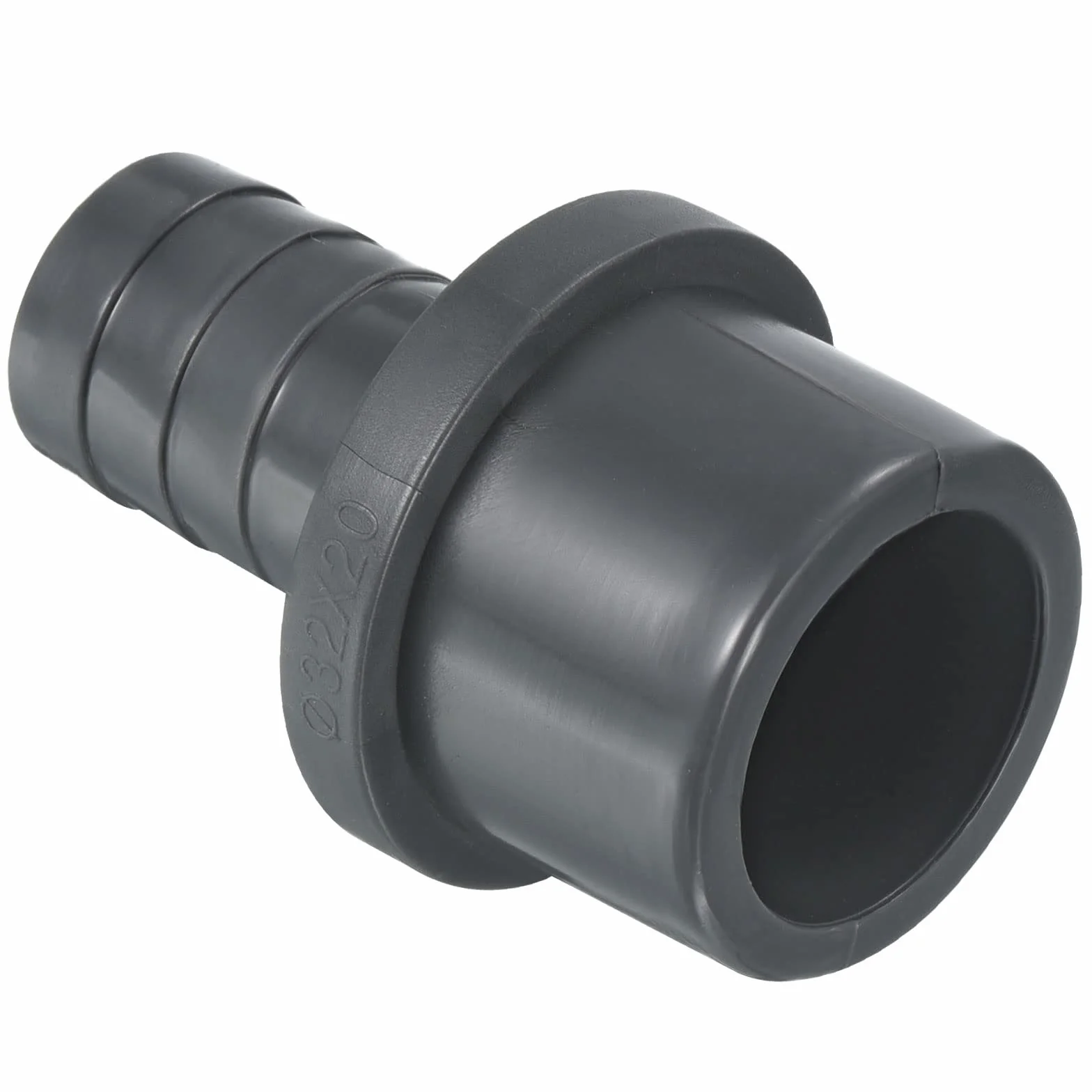 PATIKIL Złączka do rur redukcyjnych UPVC 32 x 20 mm, 1 opakowanie złącza adaptera prostego sprzęgła, szary
