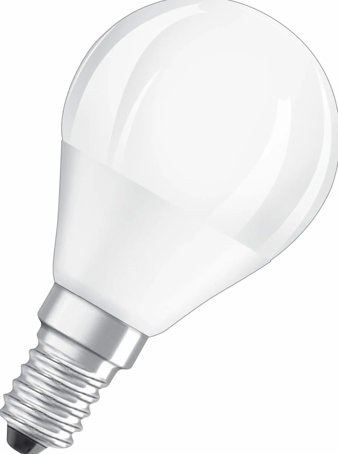 OSRAM Lampa LED | Trzonek: E14 | Ciepły biały | 2700 K | 5,50 W | matowe | LED BASE CLASSIC P [Klasa efektywności energetycznej A+]