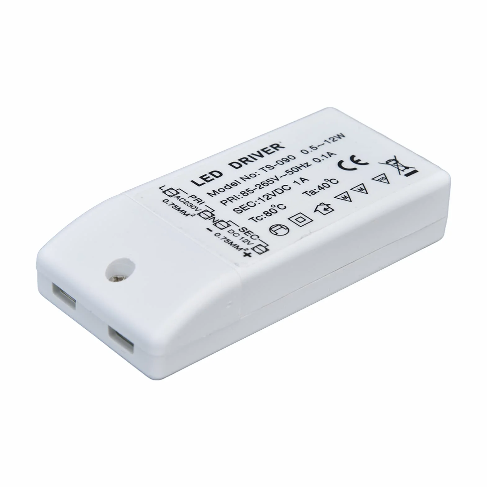 Sterownik LED 12W 12V DC 1A Zasilacz Transformator LED Stały Prąd Napęd Moc Ściemnialny AC 85-265V Transformator Adapter do Oświetlenia LED, Projekt Komputerowy, Światło Zewnętrzne