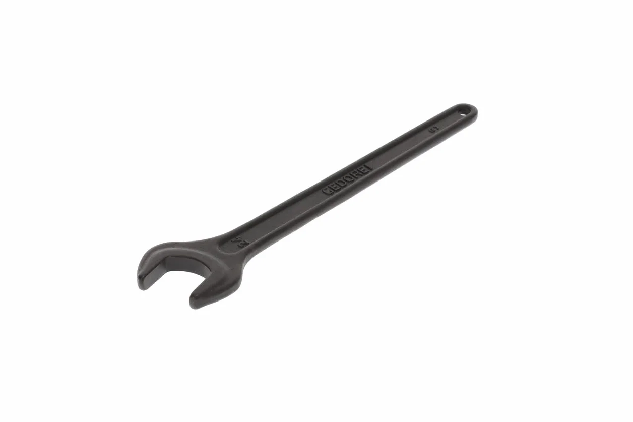 GEDORE 894 24 klucze płaskie, 24 mm, z otworem do zawieszania, wysokiej jakości stal wanadowa, wygląd nieoślepiający, fosforanowany mangan, zgodnie z DIN 894