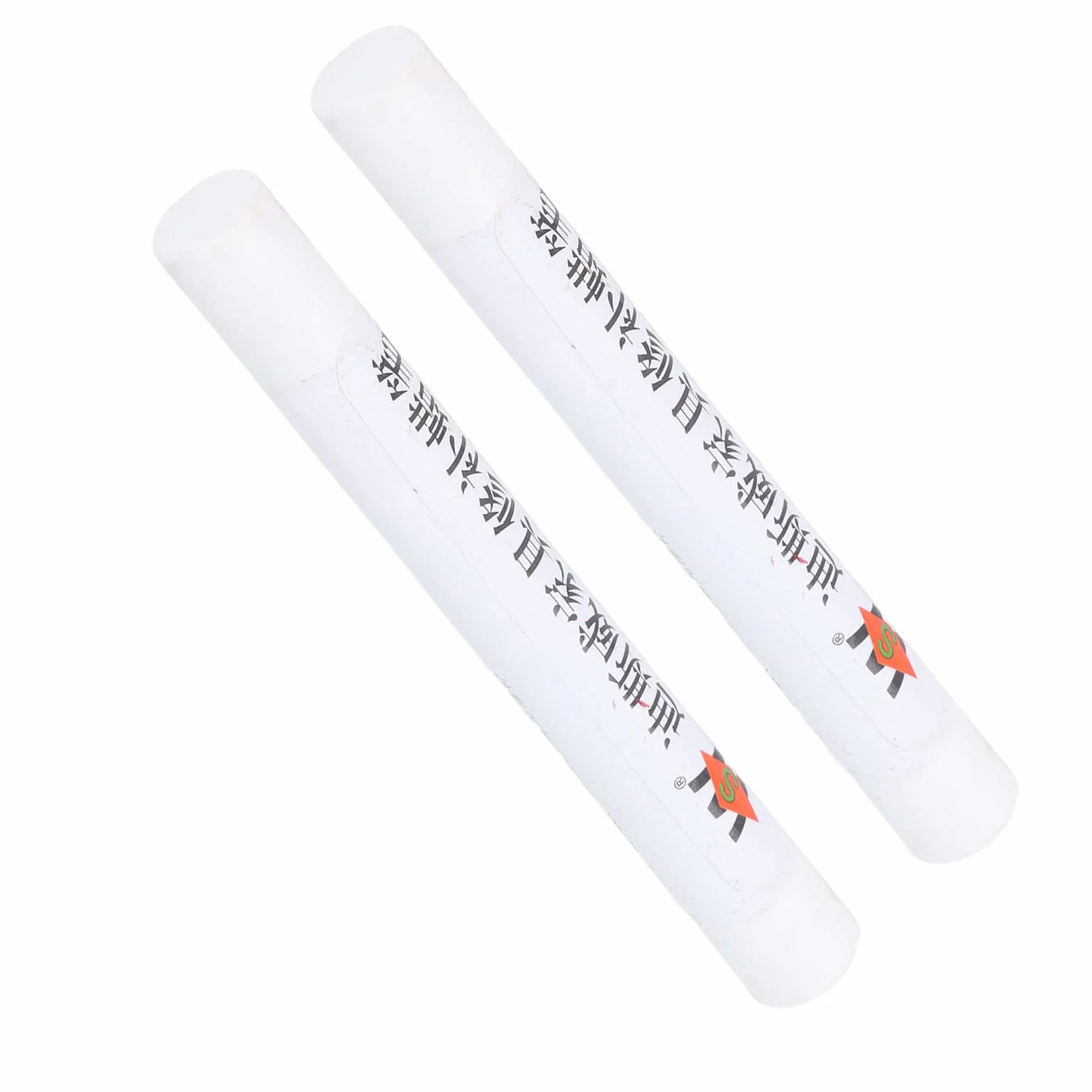2 szt. Farba do Mebli Naprawa Podłóg Kredka Naprawa Drewna Wypełniacz Woskowy Stick Scratch Patch Pisak z farbą Kompozytowy materiał do Naprawy Drewna Wosk do Drewna, Plam, (Biały)