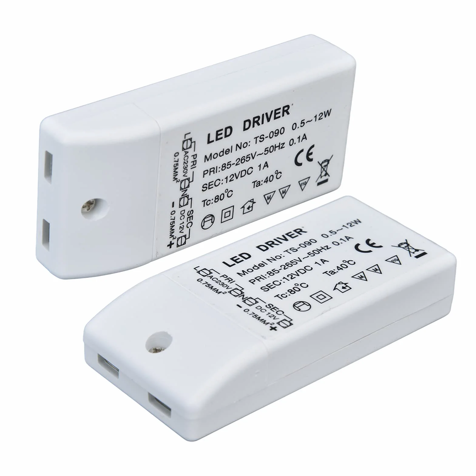 Sterownik LED 12W 12V DC 1A Zasilacz Transformator LED Stały Prąd Napęd Moc Ściemnialny AC 85-265V Transformator Adapter do Oświetlenia LED, Projekt Komputerowy, Światło Zewnętrzne