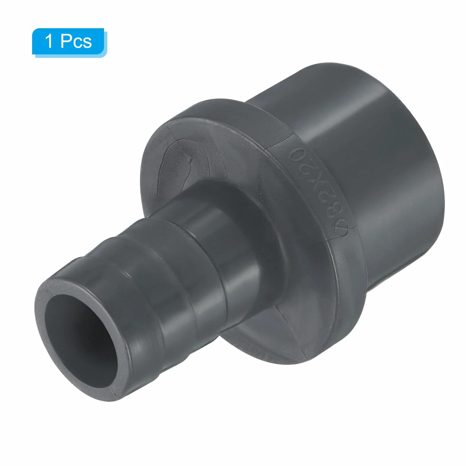 PATIKIL Złączka do rur redukcyjnych UPVC 32 x 20 mm, 1 opakowanie złącza adaptera prostego sprzęgła, szary