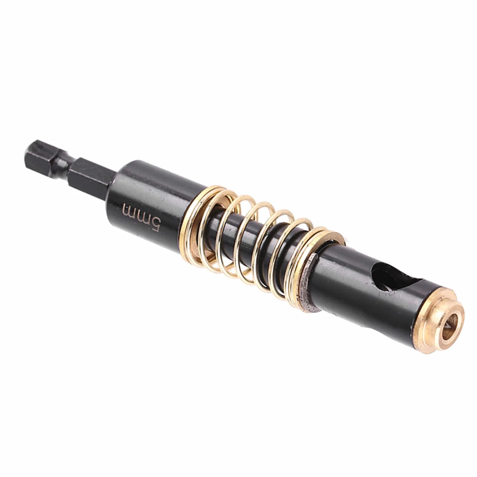 Przyrząd 5 mm, 1/4" czarne wiertła do zawiasów wiertło do drewna 1/4" chwyt sześciokątny (5 mm) akcesoria zamienne auto