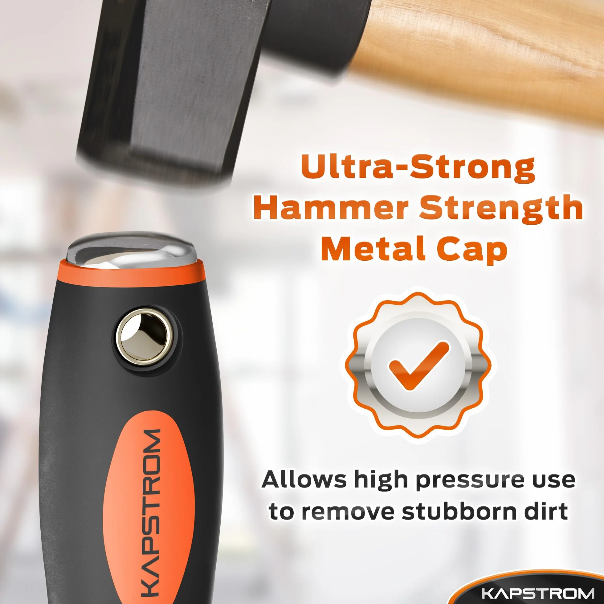 5-Pc Scraper Set, Flexible & Rigid Scrapers w/Ergonomic Handles for Plastering & Drywall Putty Filling, Stainless Steel Spatula Knife Set for Wallpaper Scraping & Finishing